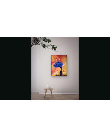 Traversée – Marie de Vençay | Huile sur toile contemporaine 70 x 50 cm