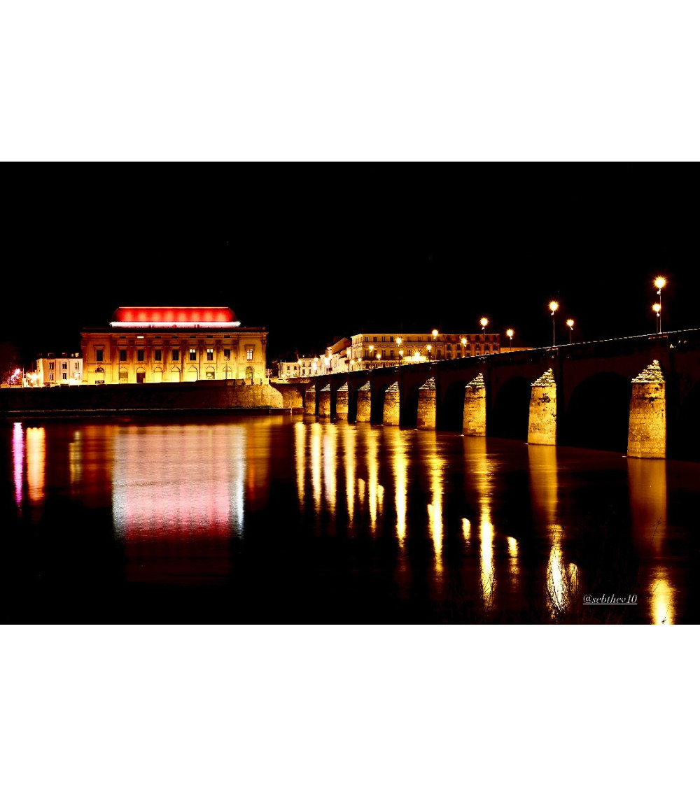 Saumur by night