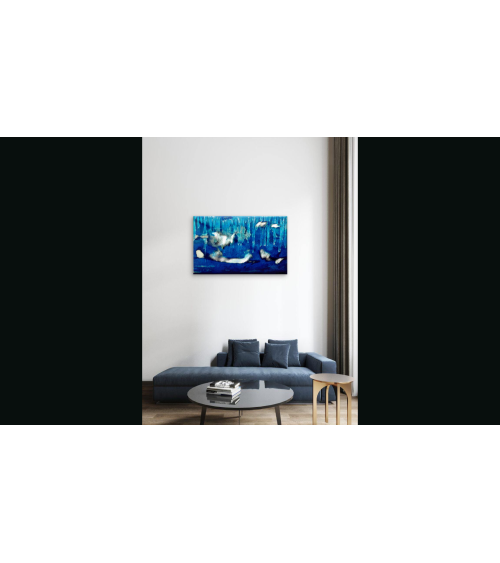 LES LAMANTINS – Danielle COMBE LE MARC | Art contemporain marin