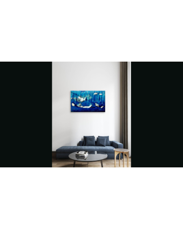 LES LAMANTINS – Danielle COMBE LE MARC | Art contemporain marin