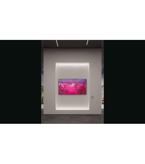 LES VOILES ROUGES – Danielle COMBE LE MARC | Art contemporain abstrait