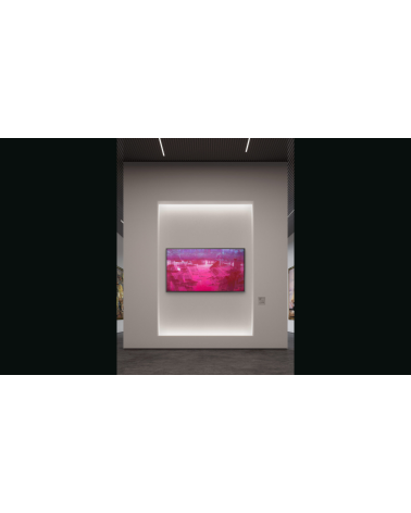 LES VOILES ROUGES – Danielle COMBE LE MARC | Art contemporain abstrait