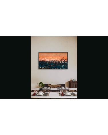 QUETZACOATL | Tableau abstrait contemporain | LEV Arts Contemporains