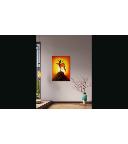 Demande au Soleil – Peinture PHYBRA | LEV Arts Contemporains