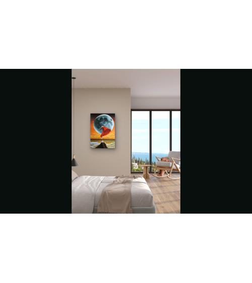 Emporte-moi – Peinture à l'huile PHYBRA | Madeleine Home Design