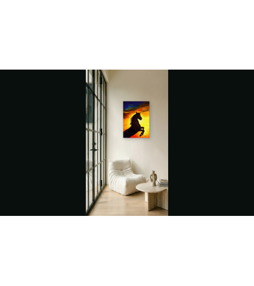 Une Vie Libre – Peinture à l'huile PHYBRA | LEV Arts Contemporains