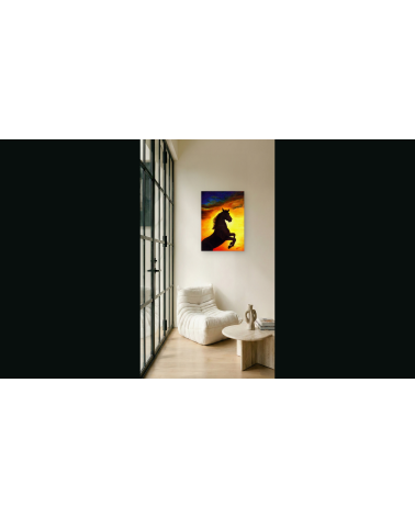 Une Vie Libre – Peinture à l'huile PHYBRA | LEV Arts Contemporains