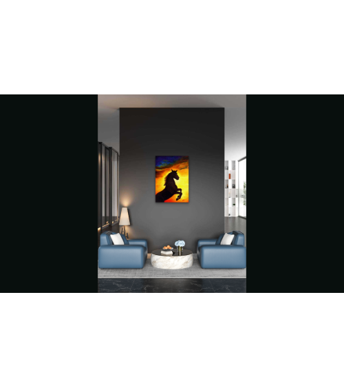 Une Vie Libre – Peinture à l'huile PHYBRA | LEV Arts Contemporains