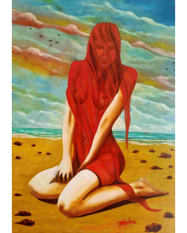Rêverie estivale – Peinture à l'huile PHYBRA | LEV Arts Contemporains
