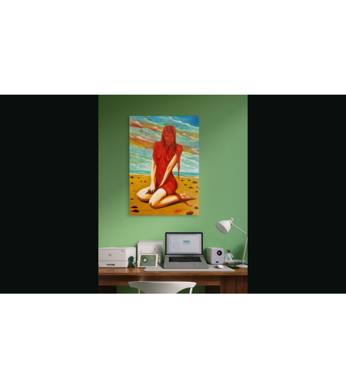 Rêverie estivale – Peinture à l'huile PHYBRA | LEV Arts Contemporains