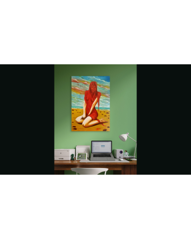 Rêverie estivale – Peinture à l'huile PHYBRA | LEV Arts Contemporains