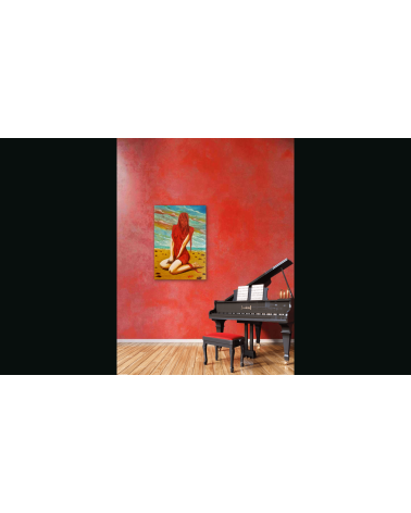 Rêverie estivale – Peinture à l'huile PHYBRA | LEV Arts Contemporains