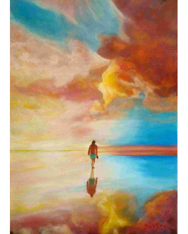 LA PHOTOGRAPHE – Peinture PHYBRA | LEV Arts Contemporains