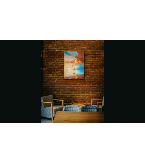 LA PHOTOGRAPHE – Peinture PHYBRA | LEV Arts Contemporains