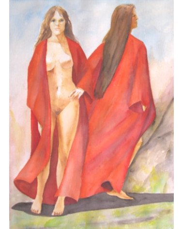 L'UNE PART, L'AUTRE ARRIVE – Peinture PHYBRA | LEV Arts
