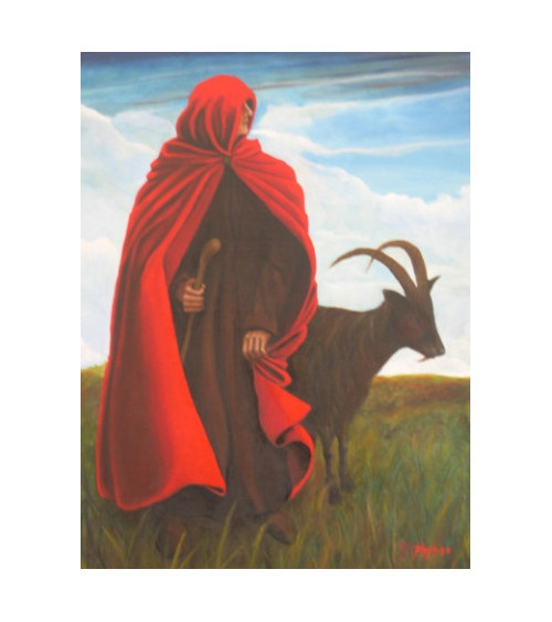LE GARDIEN A LA LIMITE DU TEMPS – Peinture PHYBRA | LEV Arts
