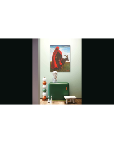 LE GARDIEN A LA LIMITE DU TEMPS – Peinture PHYBRA | LEV Arts