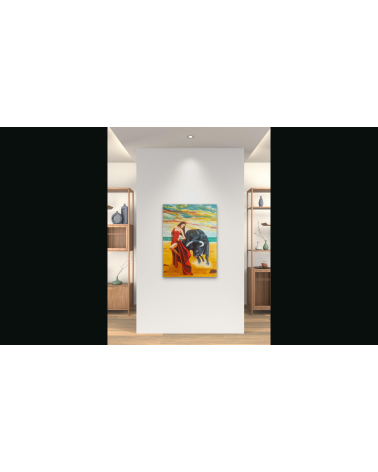 SENSUELLE CORRIDA – Peinture PHYBRA | LEV Arts