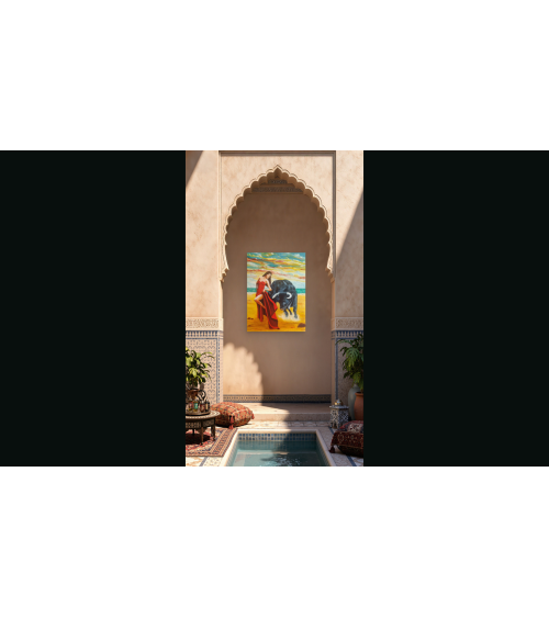 SENSUELLE CORRIDA – Peinture PHYBRA | LEV Arts