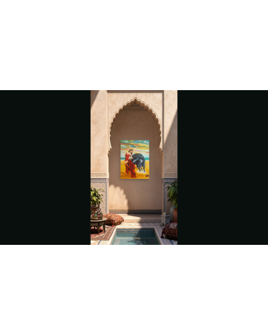 SENSUELLE CORRIDA – Peinture PHYBRA | LEV Arts