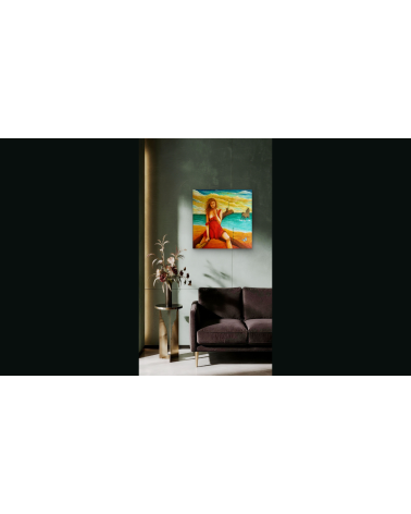 LA GARDIENNE DE L'INSOUCIANCE – Peinture PHYBRA | LEV Arts Contempo