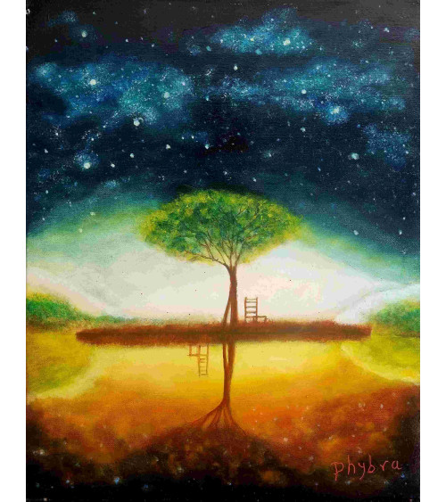 L'ILE AUX ETOILES– Peinture PHYBRA | LEV Arts Contemporains