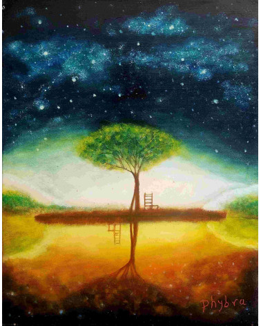 L'ILE AUX ETOILES– Peinture PHYBRA | LEV Arts Contemporains