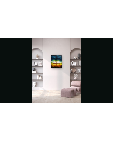 L'ILE AUX ETOILES– Peinture PHYBRA | LEV Arts Contemporains