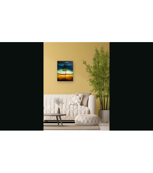 L'ILE AUX ETOILES– Peinture PHYBRA | LEV Arts Contemporains