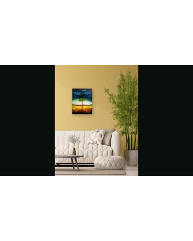 L'ILE AUX ETOILES– Peinture PHYBRA | LEV Arts Contemporains