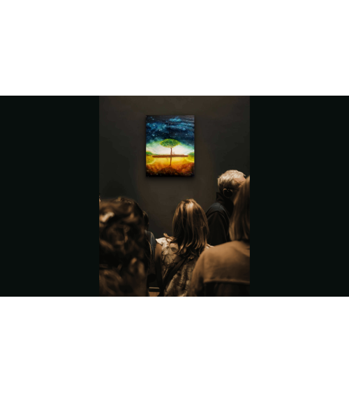 L'ILE AUX ETOILES– Peinture PHYBRA | LEV Arts Contemporains