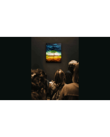L'ILE AUX ETOILES– Peinture PHYBRA | LEV Arts Contemporains