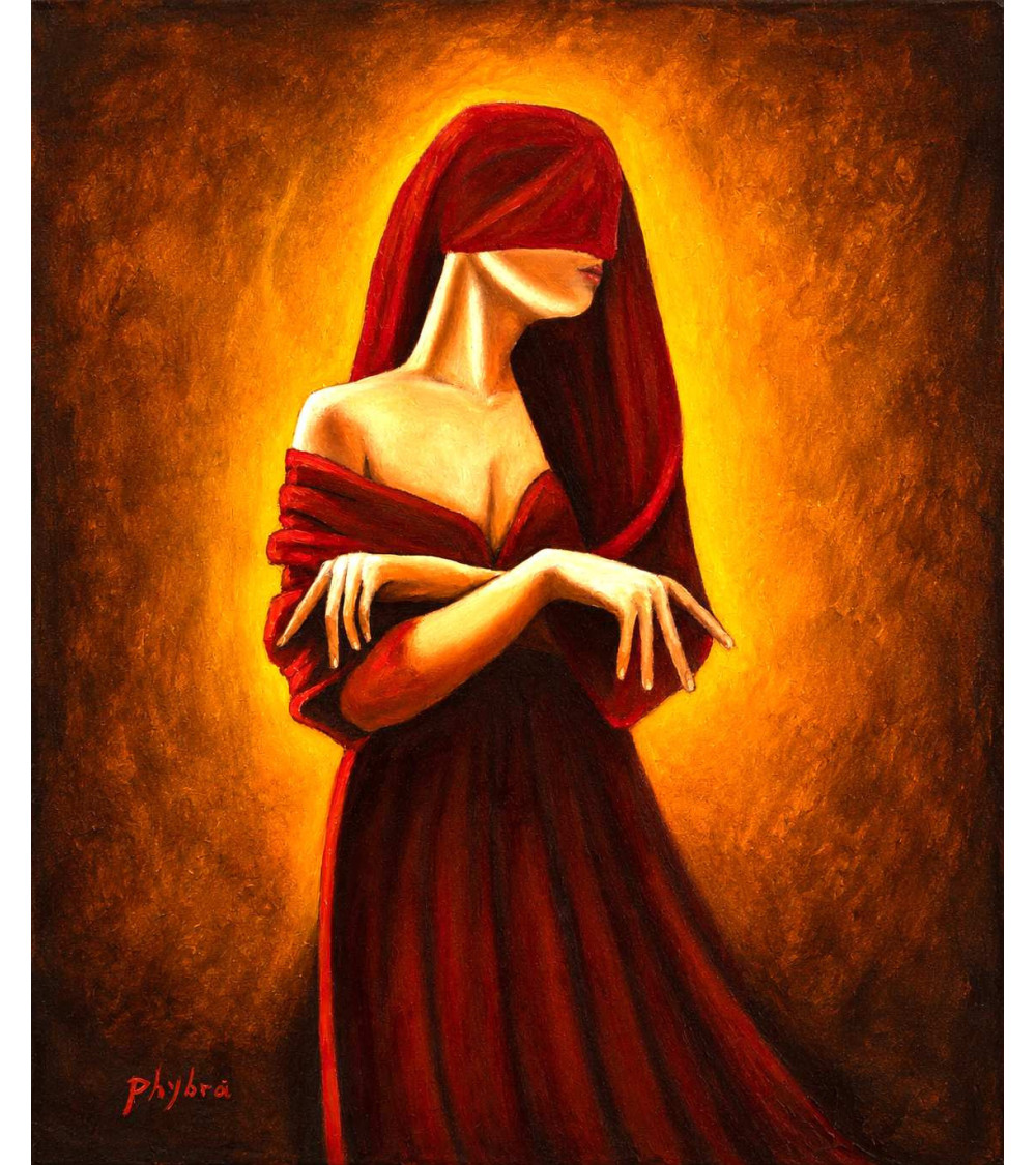 LA MADONE DE LA NUIT – Peinture PHYBRA | LEV Arts Contemporains