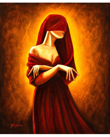 LA MADONE DE LA NUIT – Peinture PHYBRA | LEV Arts Contemporains