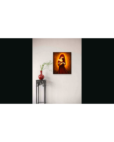 LA MADONE DE LA NUIT – Peinture PHYBRA | LEV Arts Contemporains
