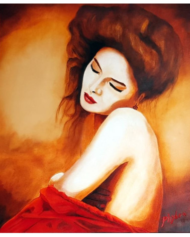 DIS, QUAND REVIENDRAS-TU? – Peinture PHYBRA | LEV Arts Contemporains