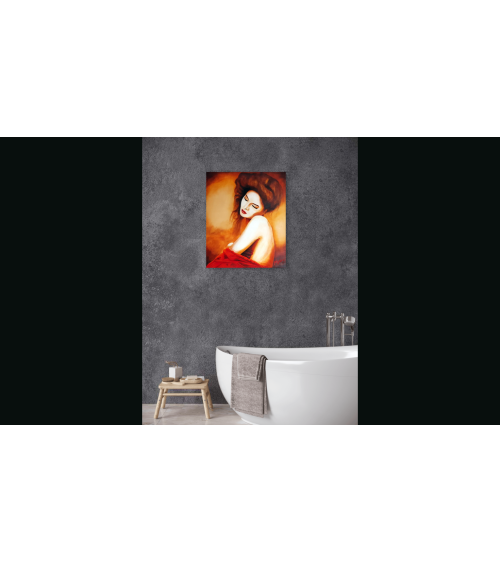DIS, QUAND REVIENDRAS-TU? – Peinture PHYBRA | LEV Arts Contemporains