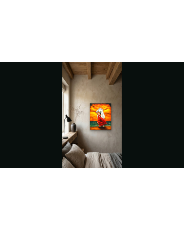 CHEVAL MOQUEUR – Peinture PHYBRA | LEV Arts Contemporains