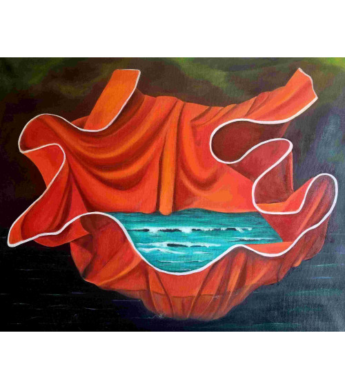 LES LARMES DE L'AMI – Peinture PHYBRA | LEV Arts Contemporains