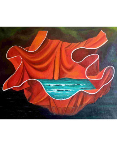 LES LARMES DE L'AMI – Peinture PHYBRA | LEV Arts Contemporains
