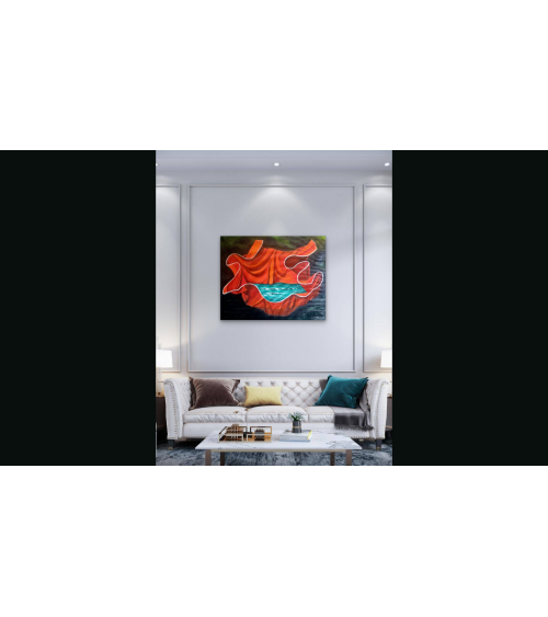 LES LARMES DE L'AMI – Peinture PHYBRA | LEV Arts Contemporains