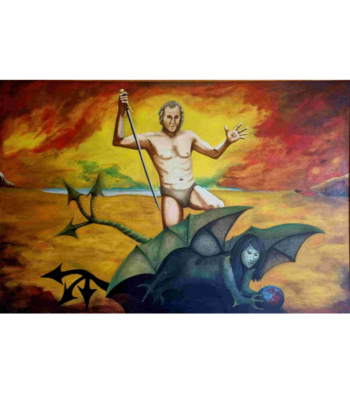 LILITH OU LA TENTATION D'ADAM – Peinture PHYBRA | LEV Arts