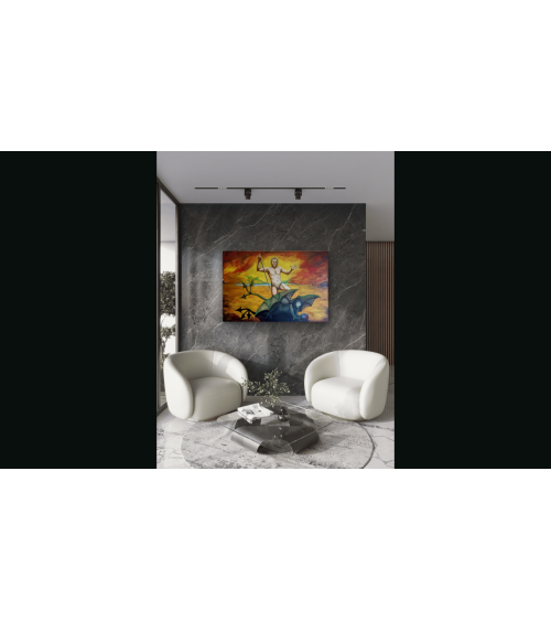 LILITH OU LA TENTATION D'ADAM – Peinture PHYBRA | LEV Arts
