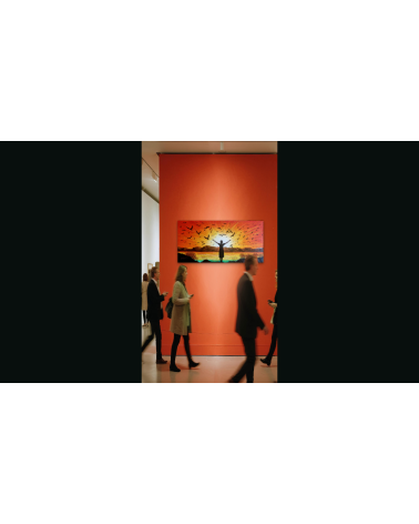 Bienvenue – Peinture à l'huile de PHYBRA | LEV Arts Contemporains