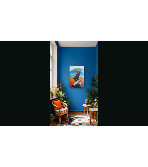 LA CONTINUITE DE C'ETAIT DEMAIN – Peinture à l'huile de PHYBRA | LEV