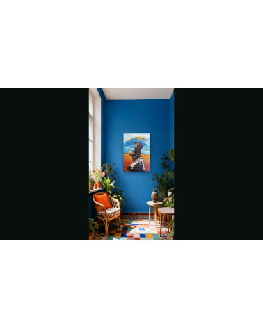 LA CONTINUITE DE C'ETAIT DEMAIN – Peinture à l'huile de PHYBRA | LEV