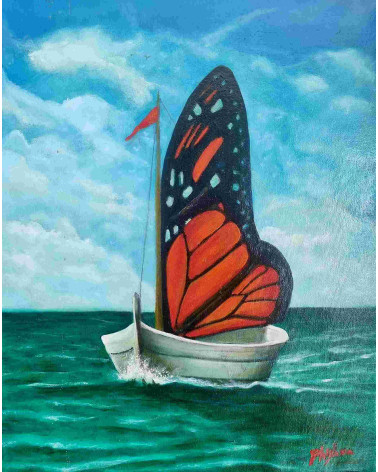 VERS L'AVENIR – Peinture PHYBRA | LEV Arts Contemporains