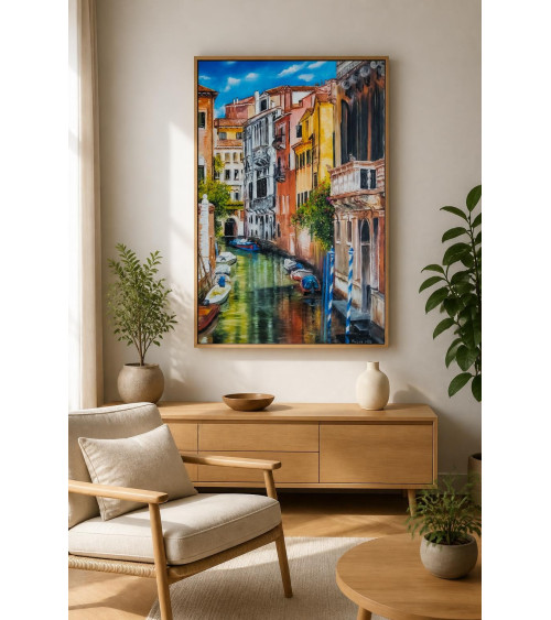 couleurs de venise – Peinture urbaine à l'huile, Oleksandr Puzyr