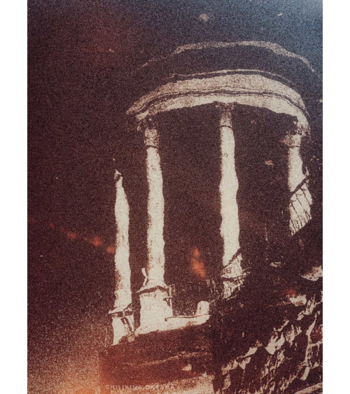 Le kiosque de Zaporija – Digigraphie d’art | Oksana Chilikina