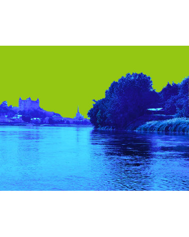 Photo d’art Saumur à l’anis – Digigraphie limitée 30 exemplaires